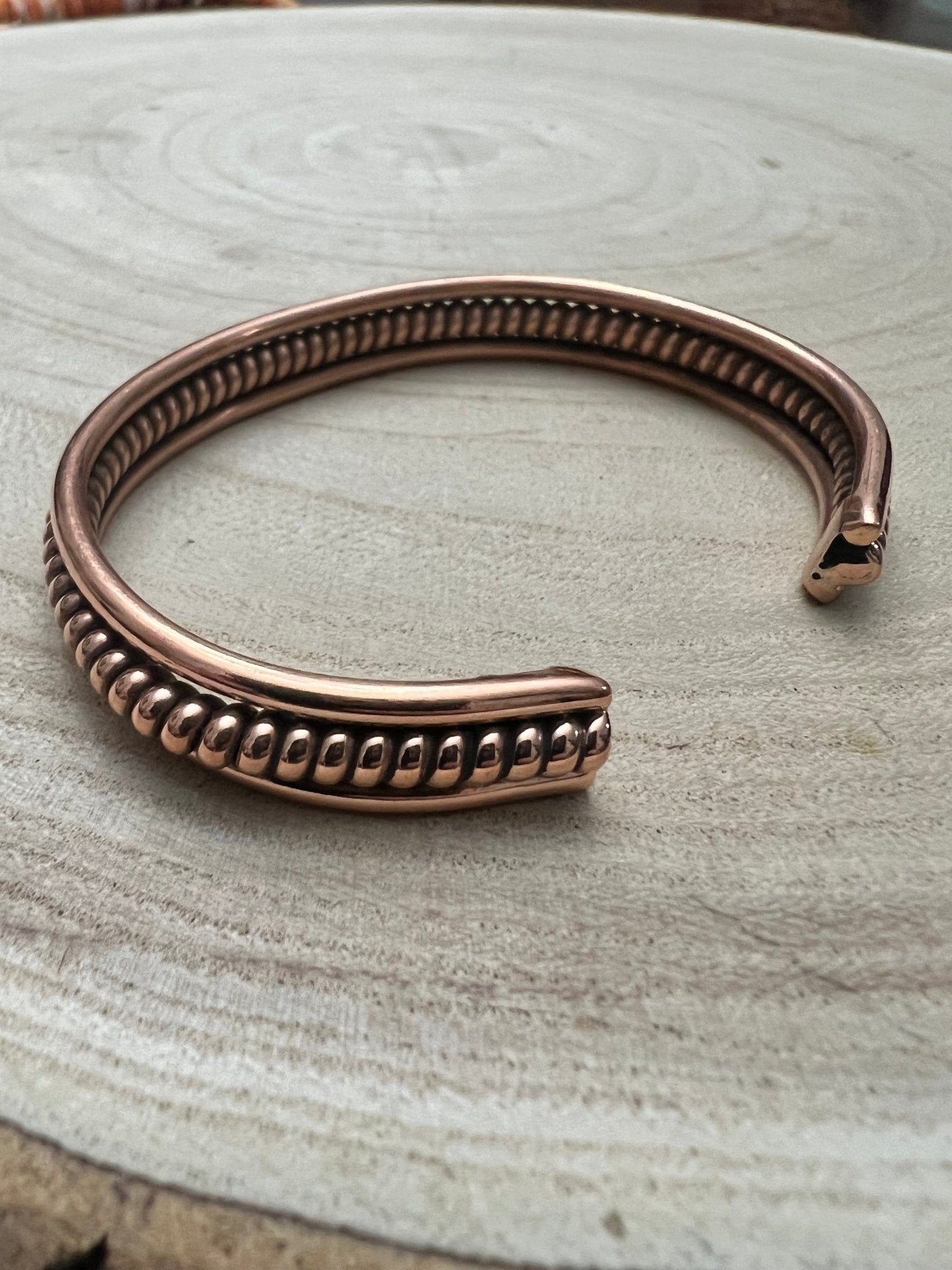 Elaine Tahe Copper Bracelet