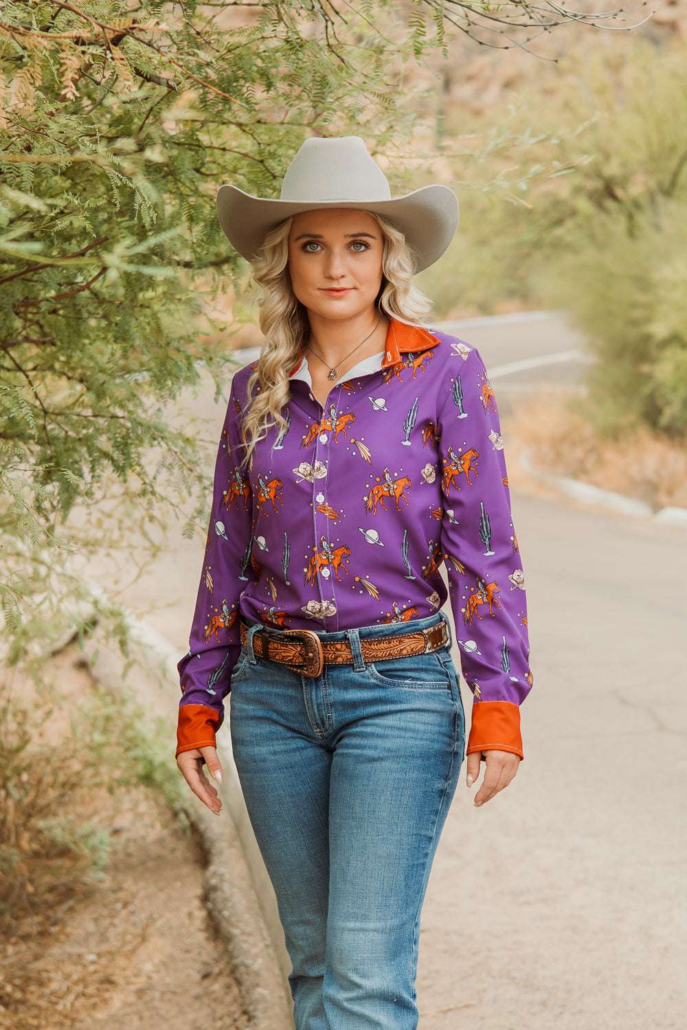 Give Me Space Button Down