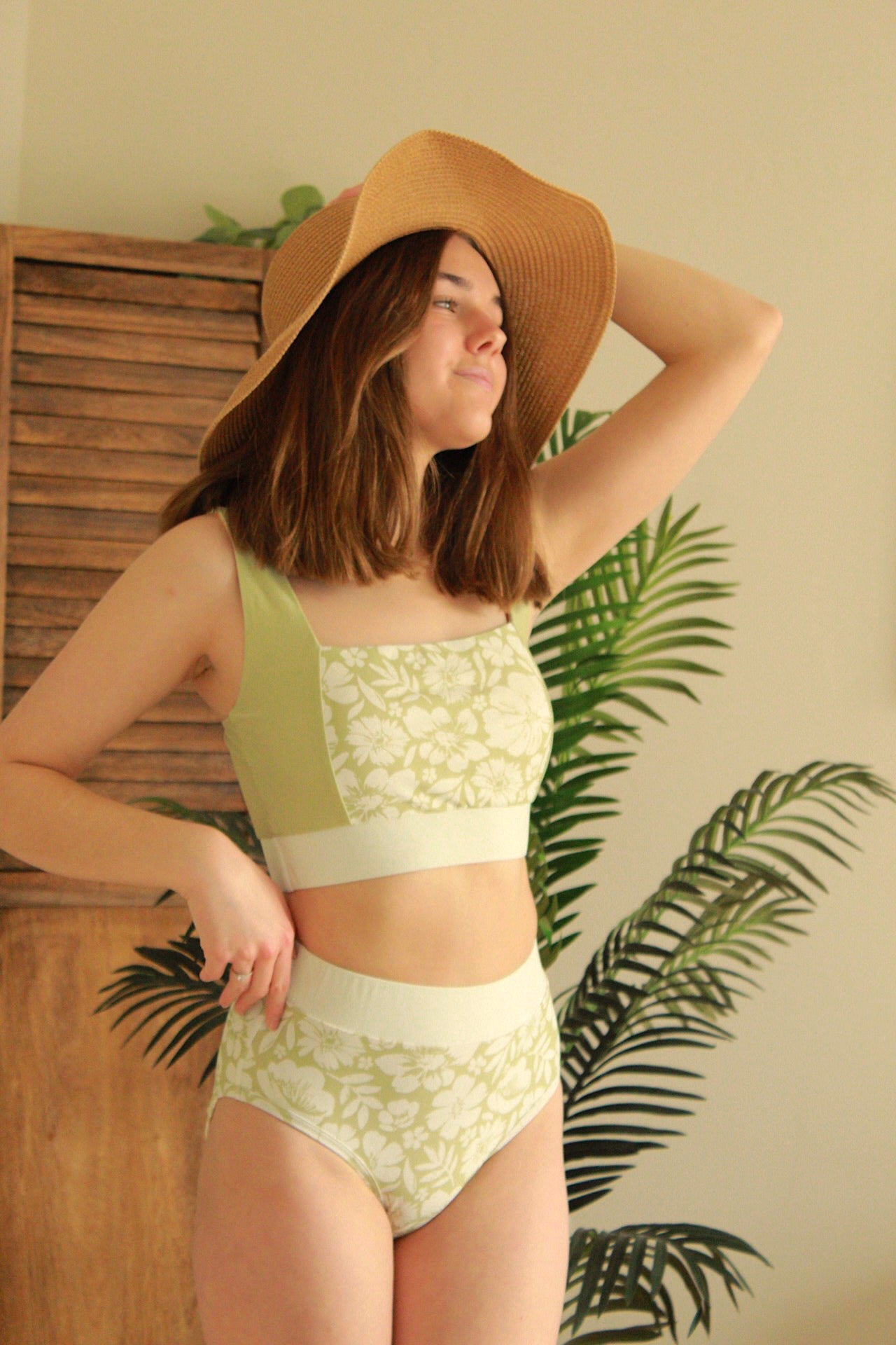 Sage Swim Top