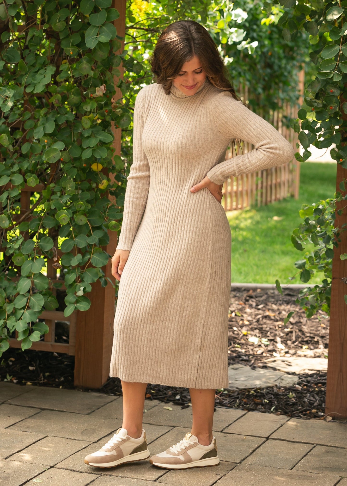 Juliette Turtleneck Maxi Dress