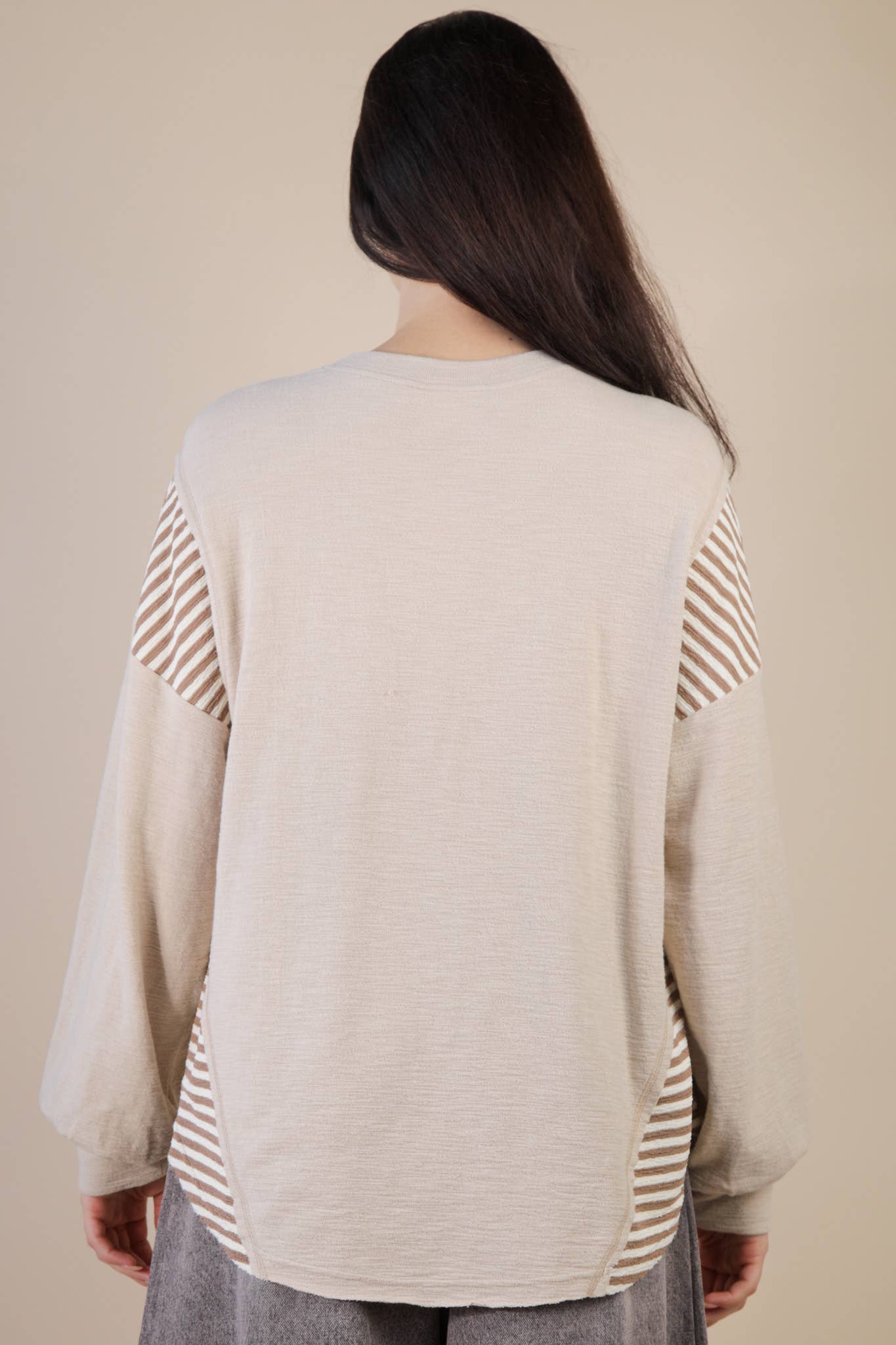 Wild West Cowgirls Graphic Knit Top - Taupe or Olive