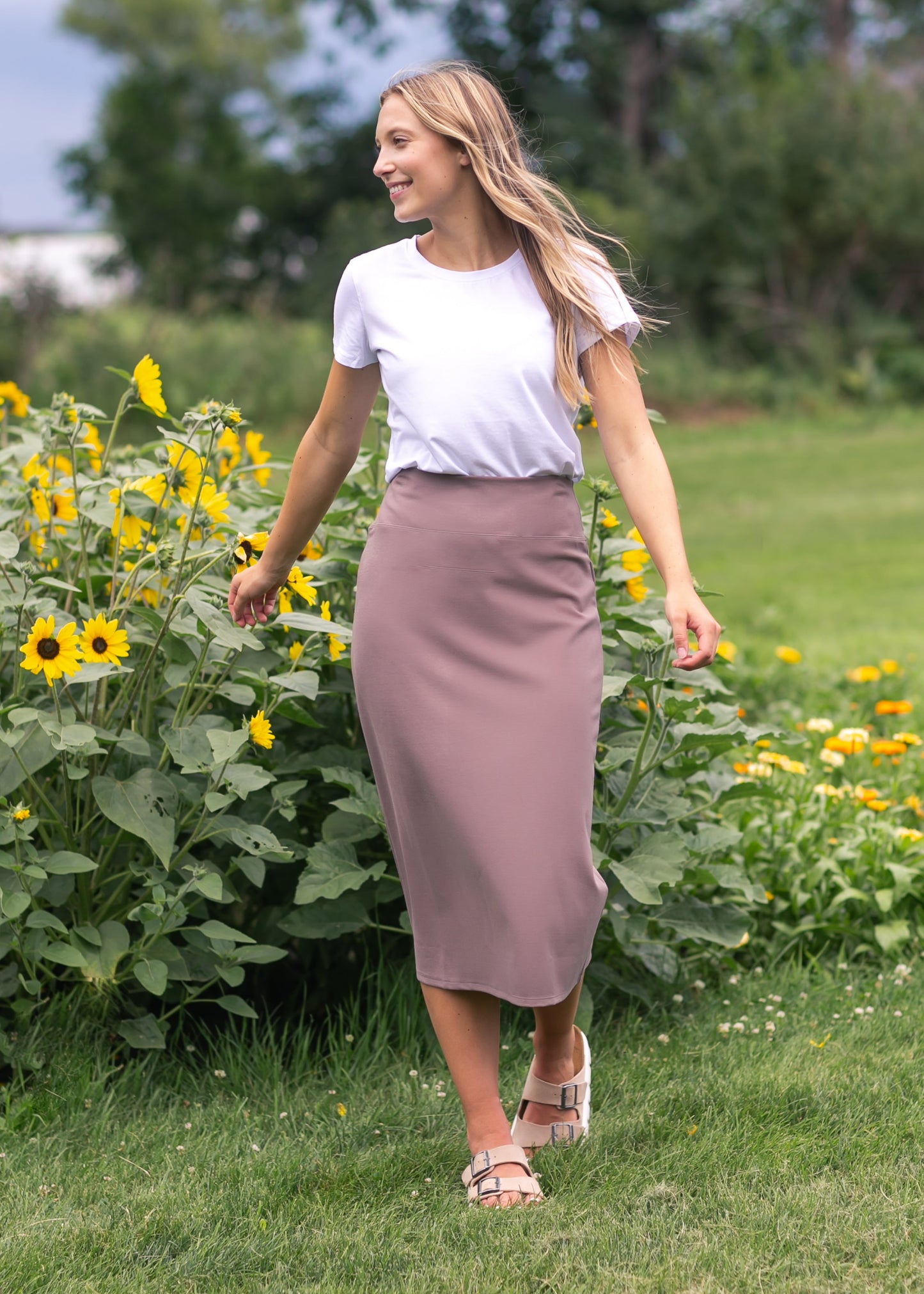 Quinn Midi Skirt 31 Inch
