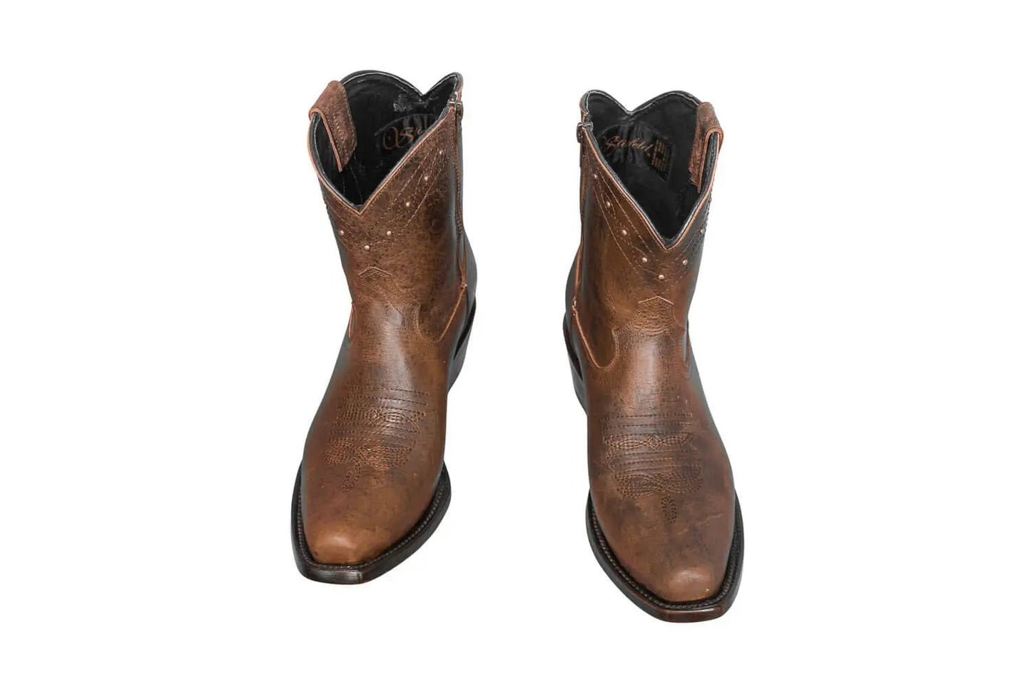 The Loretta Brown Leather Boots