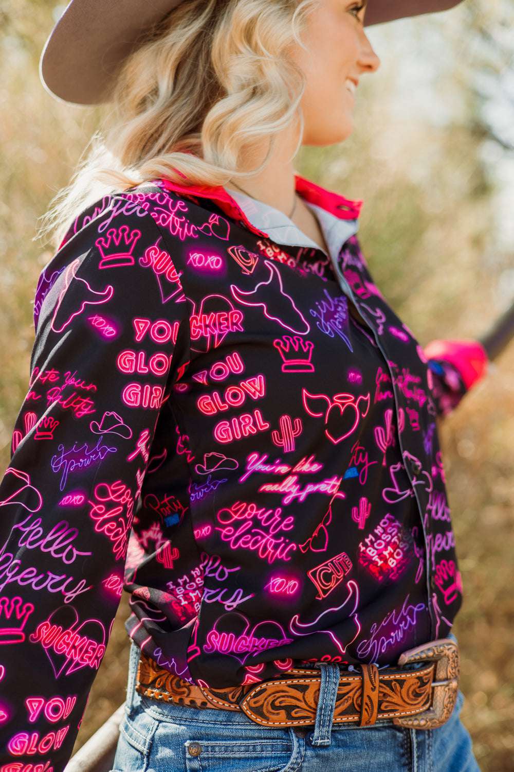 You Go Girl Button Down